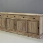 dressoir van teakhout 240cm