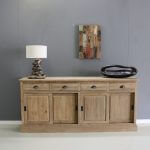 Dressoir 2 meter vier schuifdeuren