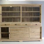 Grote teak kast schuifdeuren 250cm