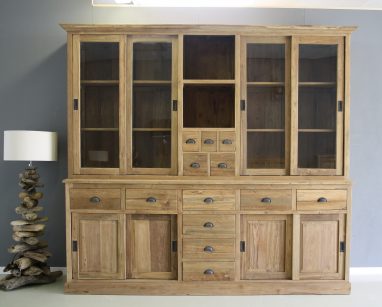 Grote teak winkelkast