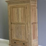 teak jagerskast klein model