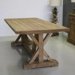 Kloostertafel teakhout