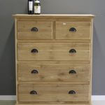 ladenkast van teakhout vijf laden