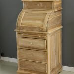 Teak mini secretaire