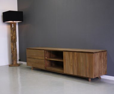 Teak tv meubel retro