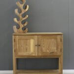 sidetable 1 meter teakhout