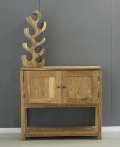 sidetable 1 meter teakhout