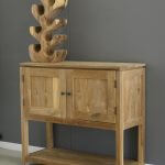 sidetable 1 meter breed teakhout