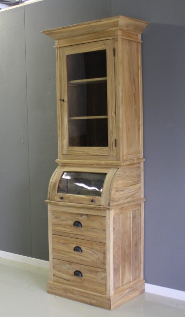 smalle teak grutterskast