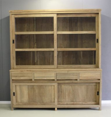 Moderne kast 2 meter breed met schuifdeuren