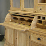 grutterskast van teakhout