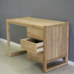 modern teak bureau