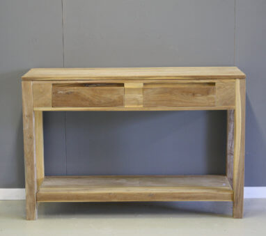 teak sidetable 120cm