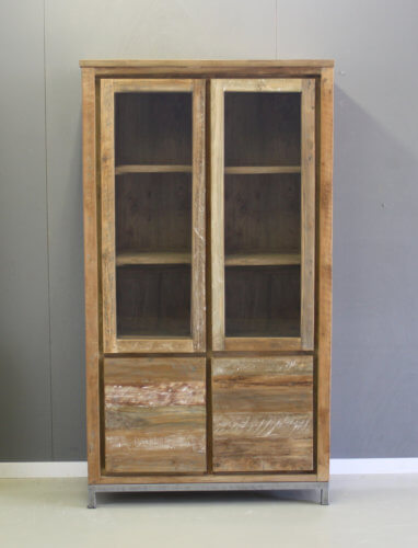 Teak buffetkast stoere afwerking