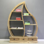 Roomdivider teakhout