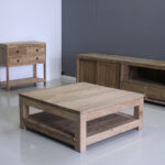 vierkante salontafel 80x80cm