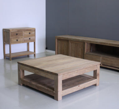 vierkante salontafel 80x80cm