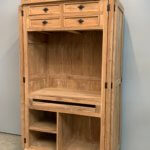 computerkast teakhout