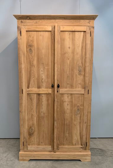 teak computerkast hoog model