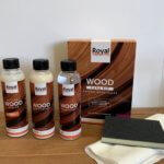 Onderhoudsset voor teaktafel