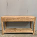 Teak sidetable 140cm