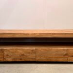 Modern tv-meubel van dengkleh teak