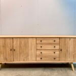 Retro dressoir plantage teakhout