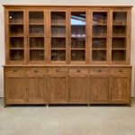 Grote buffetkast van teakhout