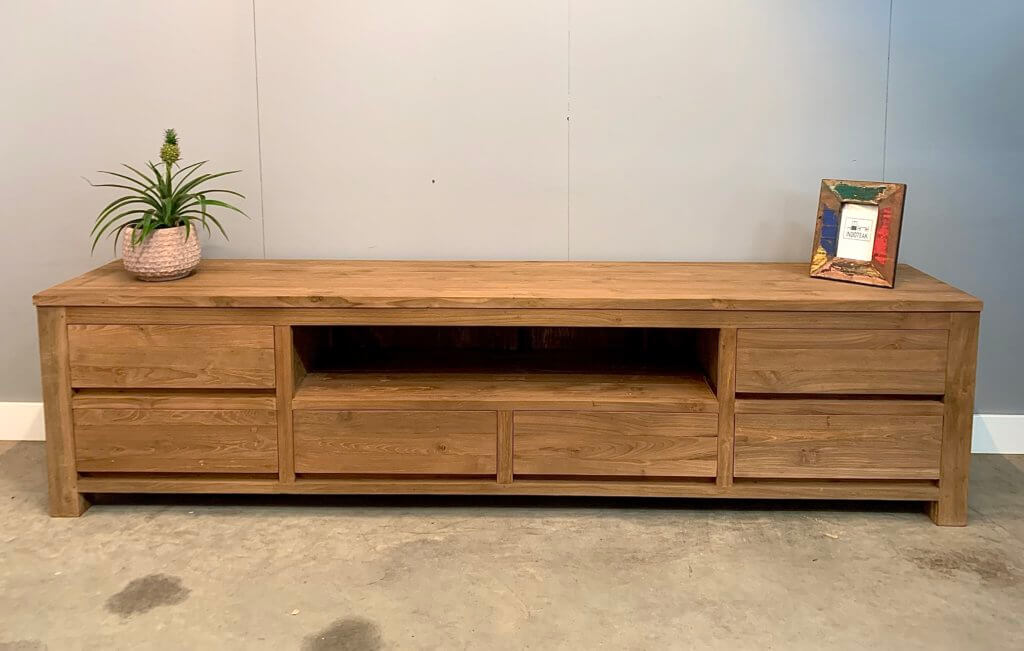 Modern tv-meubel 240 cm breed