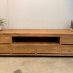 Modern tv-meubel 240 cm breed