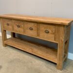 Sidetable 160 cm breed