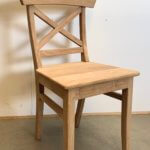 teakhouten eetkamerstoel