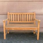 Tuinbank teakhout 120 cm breed
