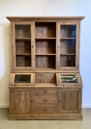 grutterskast Barendrecht onbehandeld gerecycled teakhout