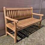 teakhouten tuinbank 150 cm breed