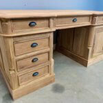 Stijlvol teakhouten bureau