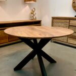 acacia rond 120 teak