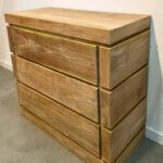 modern dressoir 1 meter teak