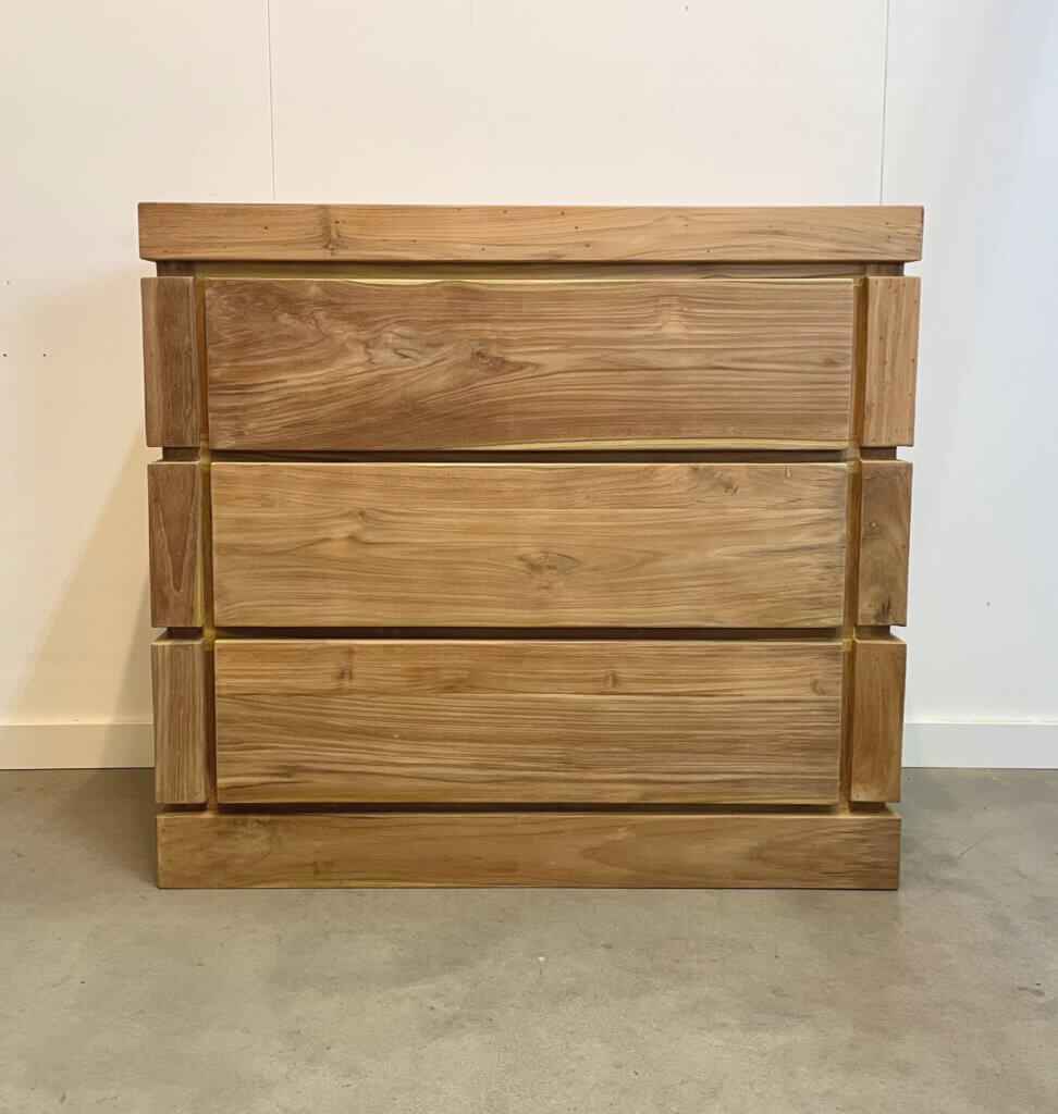 modern dressoir 1 meter teak