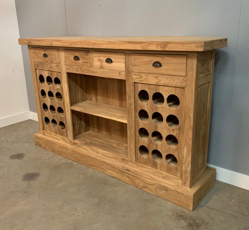 Teakhouten barmeubel