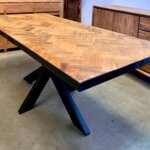 visgraat eetkamertafel