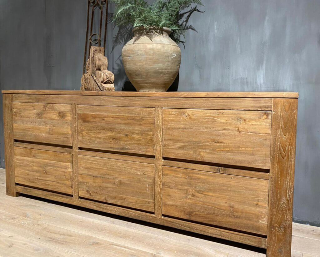 Dingklik dressoir Veenendaal teak