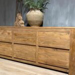 Dingklik dressoir Veenendaal teak