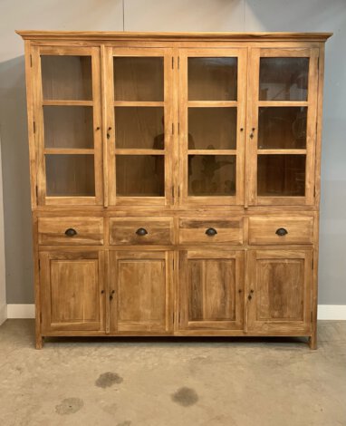 Kast Oldenzaal groot teakhout