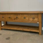 dingklik side table teakhout