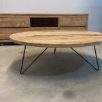 Salontafel rond robuust