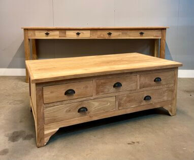 Salonkist 130x70 teakhout