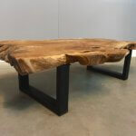 indoteak boomstam salontafel