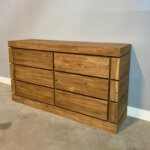 Strak dressoir met 6 laden