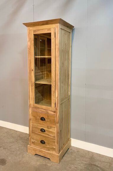 Smalle teakkast van indoteak